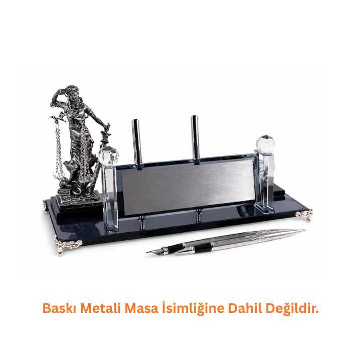 Gumus-Adalet-Heykelli-Kristal-Masa-Isimligi-KC1606